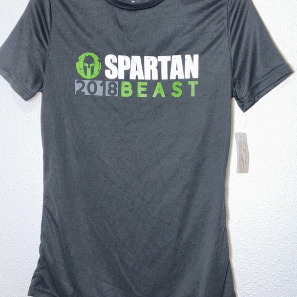 Spartan Race Beast Finisher 2018 Trifecta Shirt Women's~ Size Small. NEW - Picture 1 of 6